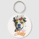 Search for staffordshire bull terrier keychains Cute