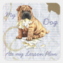 Recherche de chien shar pei autocollants Poi de shar