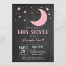 Search for moon baby girl shower invitations Over the moon