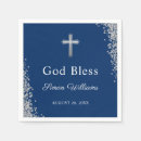 Search for blue and silver napkins Cross