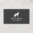 Recherche de chien berger allemand cartes visite Canine