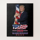 Recherche de maison blanche puzzles Drapeau américain