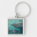 Search for blue shark keychains Fish