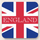 Recherche de drapeau britannique dessous de verres Blanc
