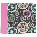 Search for retro pattern binders Girly