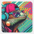 Recherche de iguane autocollants Green