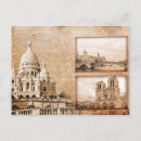 Recherche de tour eiffel vintage vœux cartes Floral