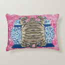 Search for blue tiger pillows Exotic