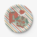 Search for ugly christmas sweater plates Festive