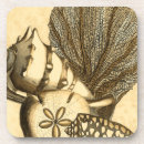 Search for shells coasters Sand dollar