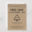 Search for cake invitations Surprise party