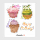 Search for happy cupcake stickers Dessert