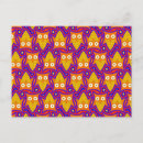 Recherche de motif de hibou cartes postales Pour tous