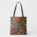 Search for funky pattern bags Black