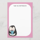 Search for penguin thank you cards Pink