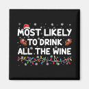 Search for wine magnets Xmas