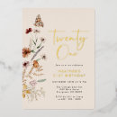 Recherche de 21 ans invitations Rose doré