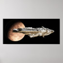 Recherche de vaisseau spatial posters Planète