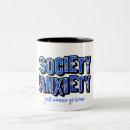 Search for social anxiety mugs Mental health