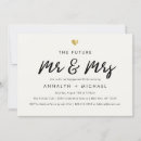 Recherche de modern fiançailles invitations Script