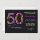 Search for leopard 50th birthday invitations Chic