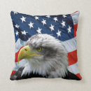 Search for usa flag pillows Bald eagle