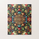Search for christmas ornament puzzles Vintage