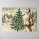 Recherche de vintage christmas tree posters Claus