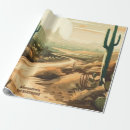 Search for desert wrapping paper Rust