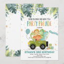 Search for social distancing birthday invitations Drive through party