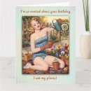 Search for pinup birthday cards Vintage