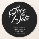 Search for coaster invitations Black and white