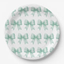 Recherche de mint green paper plates Vert