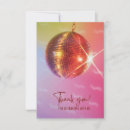 Search for disco ball thank you cards Dance