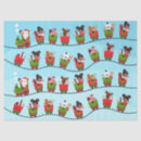 Search for christmas tissue paper Black