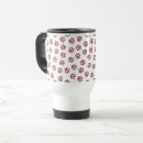 Search for dog travel mugs Pattern of paws