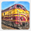 Recherche de train vintage autocollants Locomotive