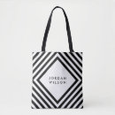 Recherche de lignes sacs Noir et blanc