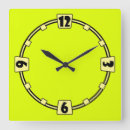 Recherche de jaune néon horloges Fluorescent