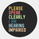 Search for speaking stickers Deaf