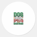 Search for spelled backwards stickers Wolf