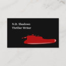 Search for horror business cards Writer