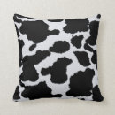 Search for black and white cowhide pillows Country