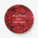 Search for christmas poinsettia plates Festive