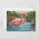 Search for pink flamingo save the dates Bird