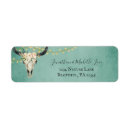 Search for western wedding return address labels Boho