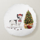 Search for french bulldog christmas pillows Funny