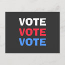 Search for political campaign postcards Red white blue