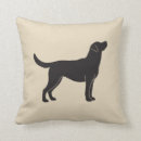Search for dog silhouette pillows Rustic