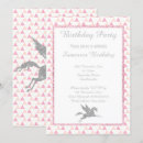 Search for silver unicorn invitations Pink